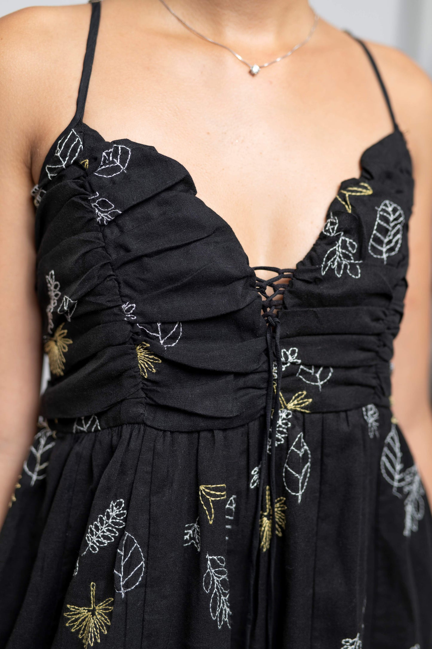 Signature Collection- Print A-Line Maxi Dress