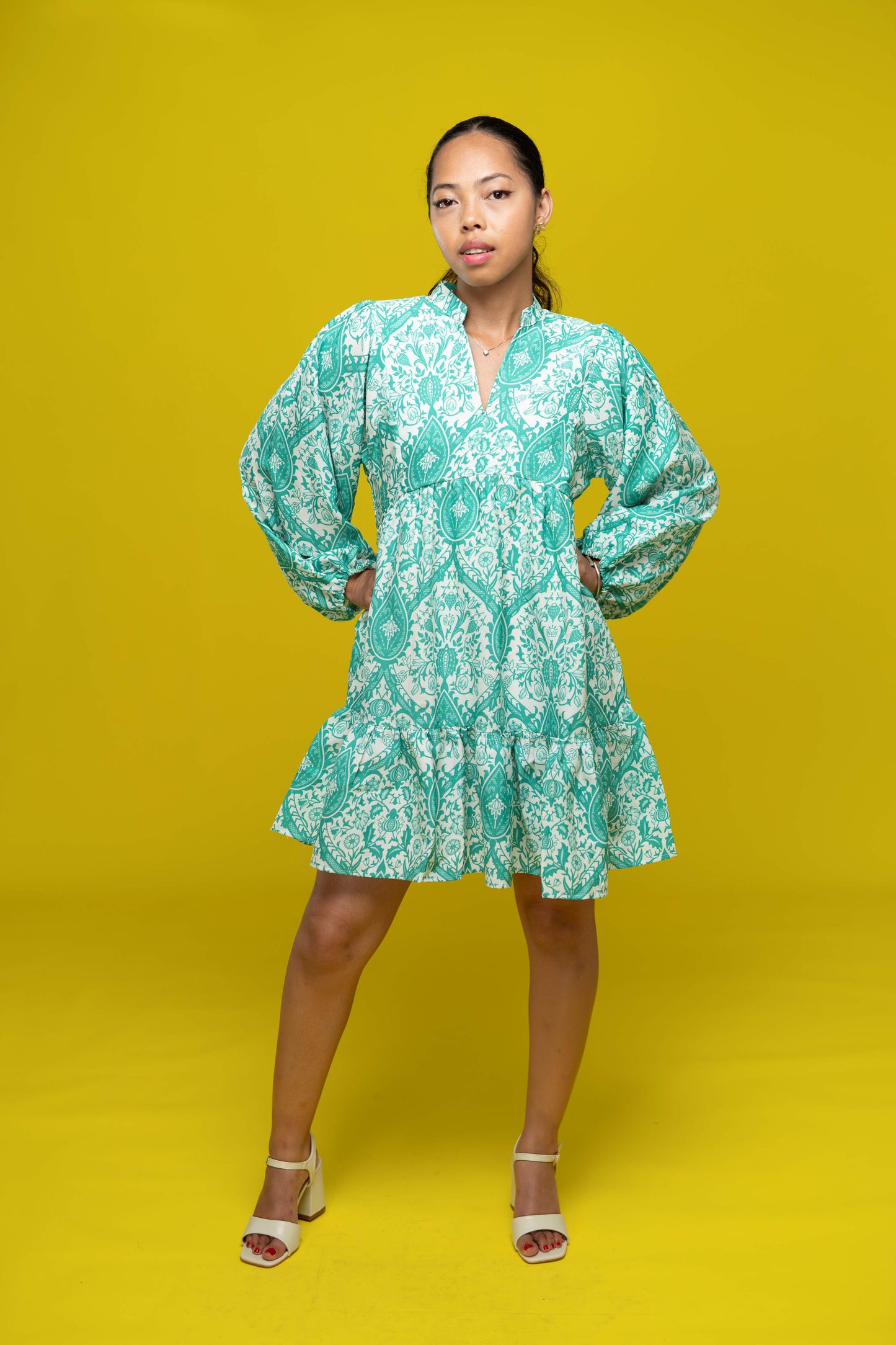 SB Women Fit & Flare Mini Dress