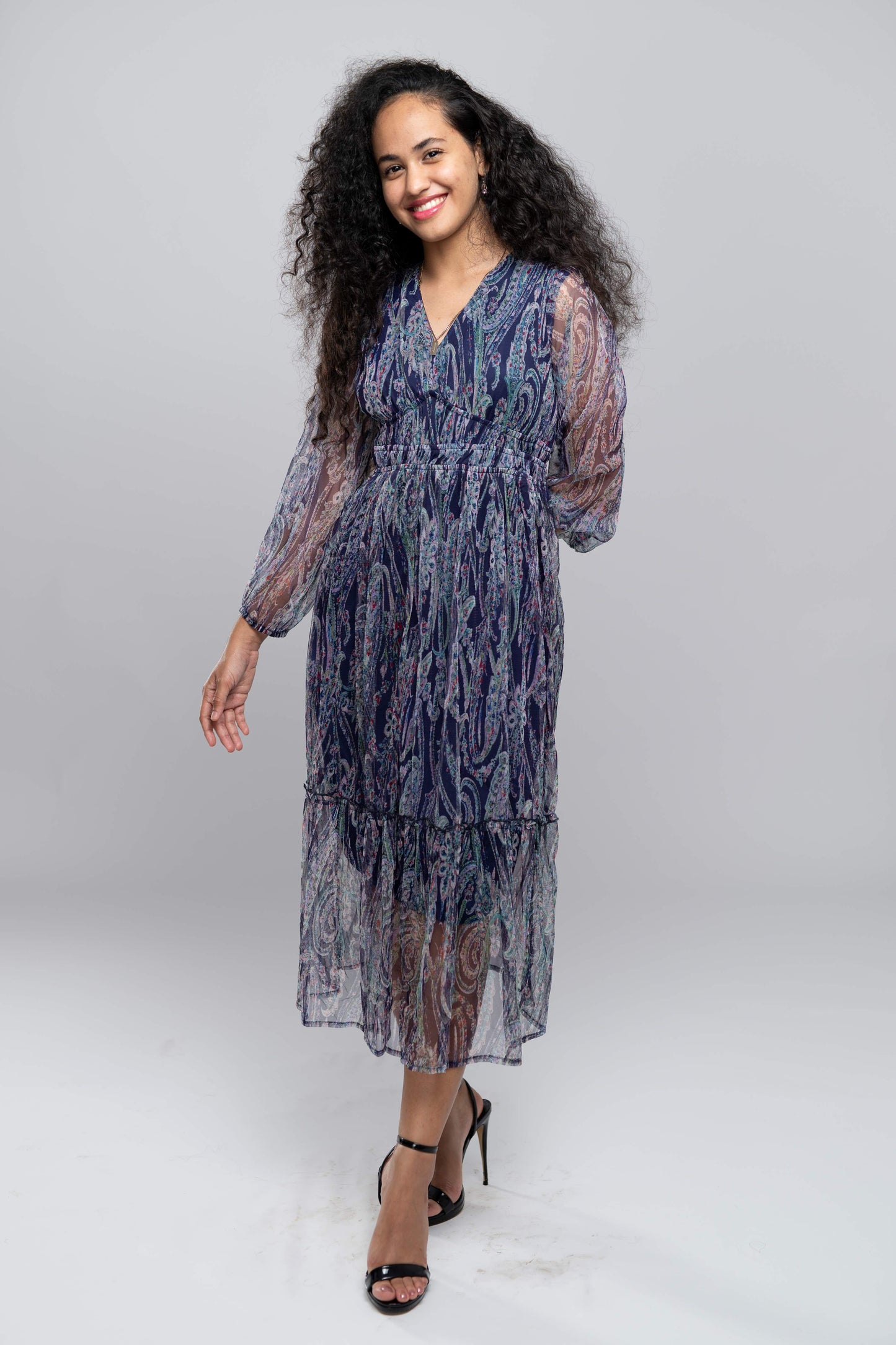 Signature Collection- Women Print A-Line Dress