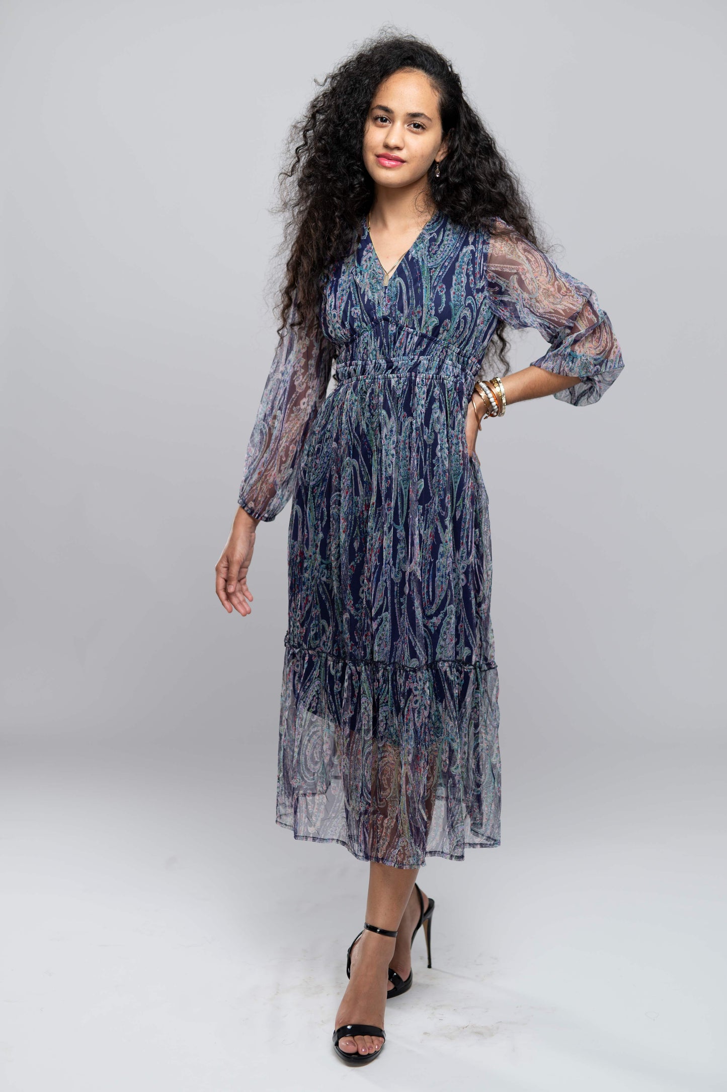 Signature Collection- Women Print A-Line Dress