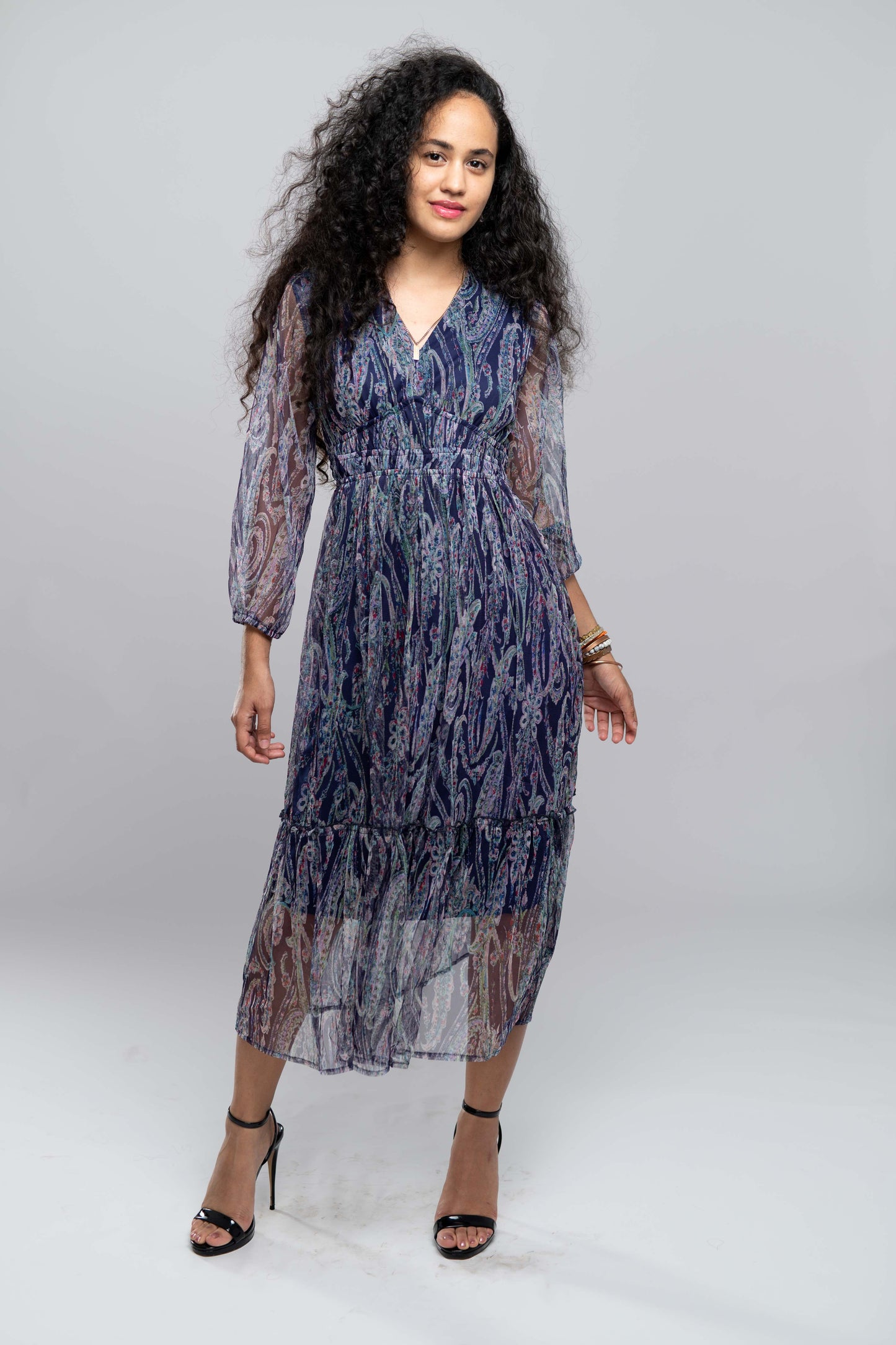 Signature Collection- Women Print A-Line Dress