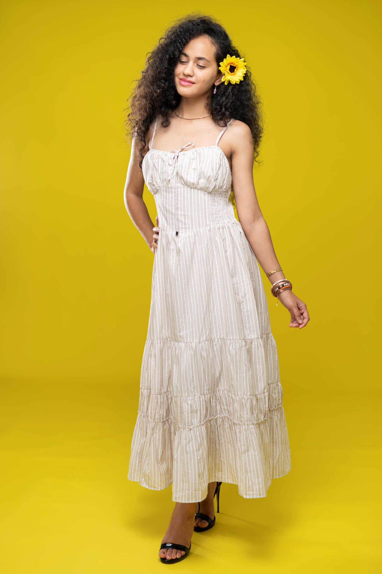 SB Striped Maxi Dress