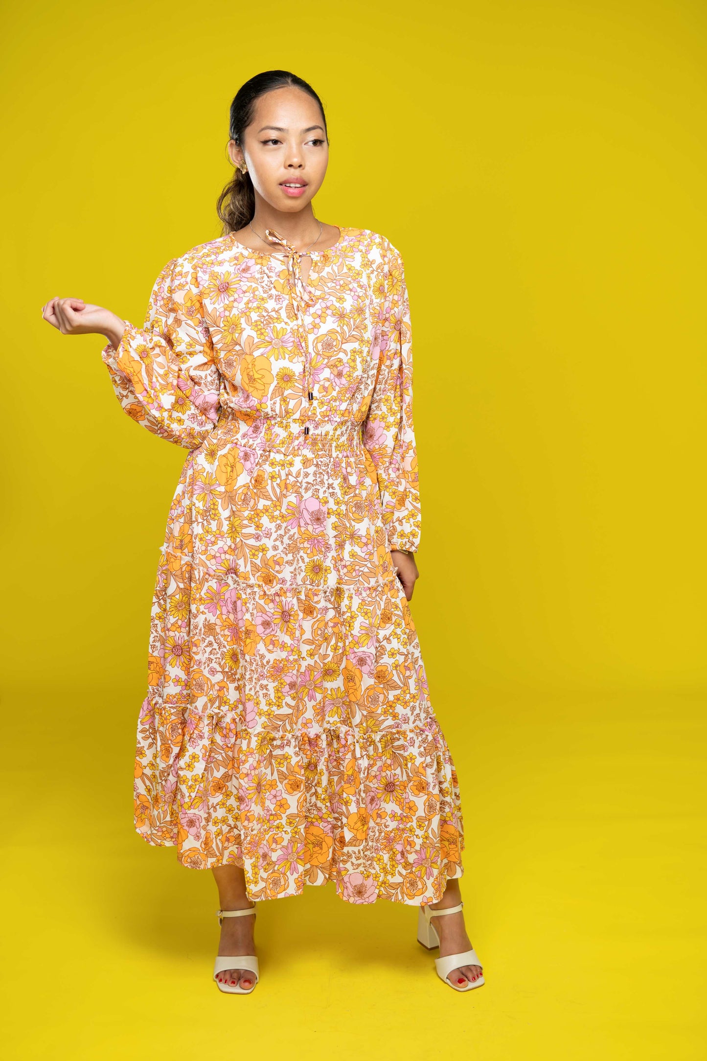 SB Floral Maxi Dress