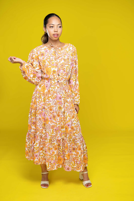 SB Floral Maxi Dress