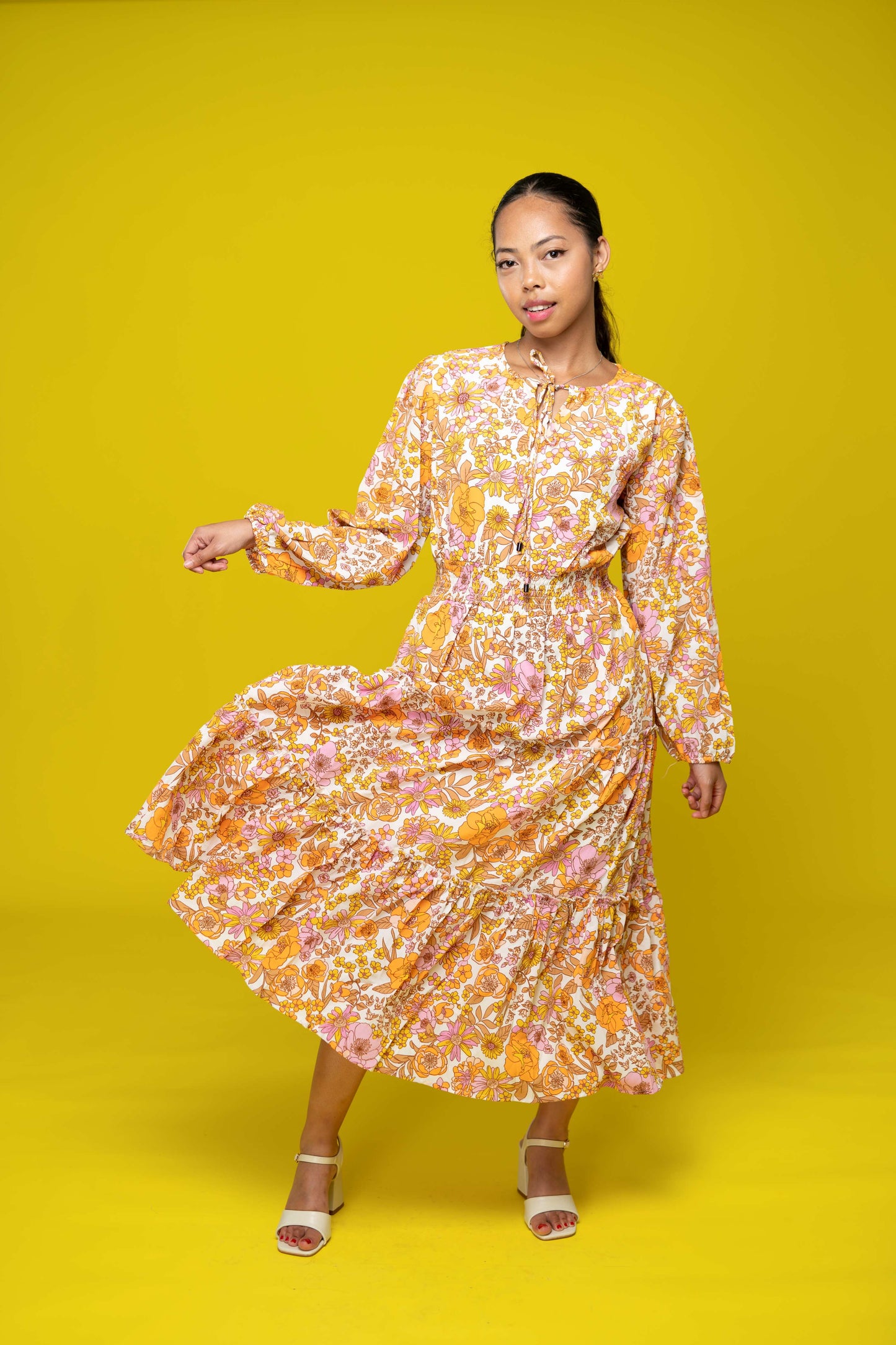 SB Floral Maxi Dress