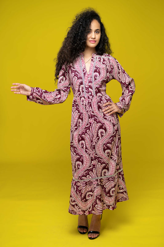 SB Floral Maxi Dress