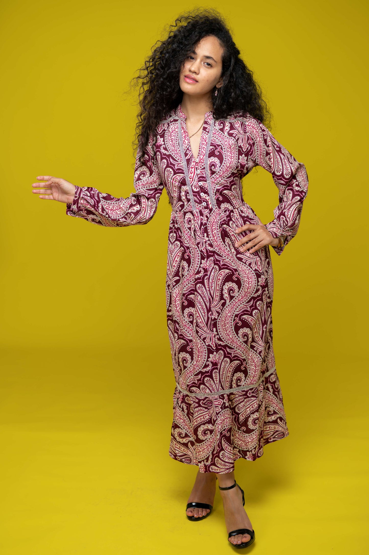 SB Floral Maxi Dress