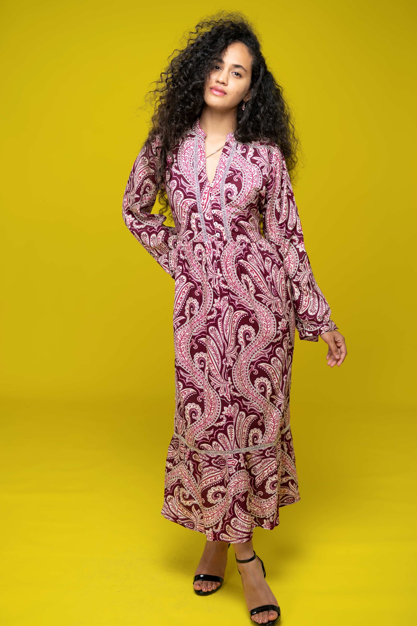 SB Floral Maxi Dress