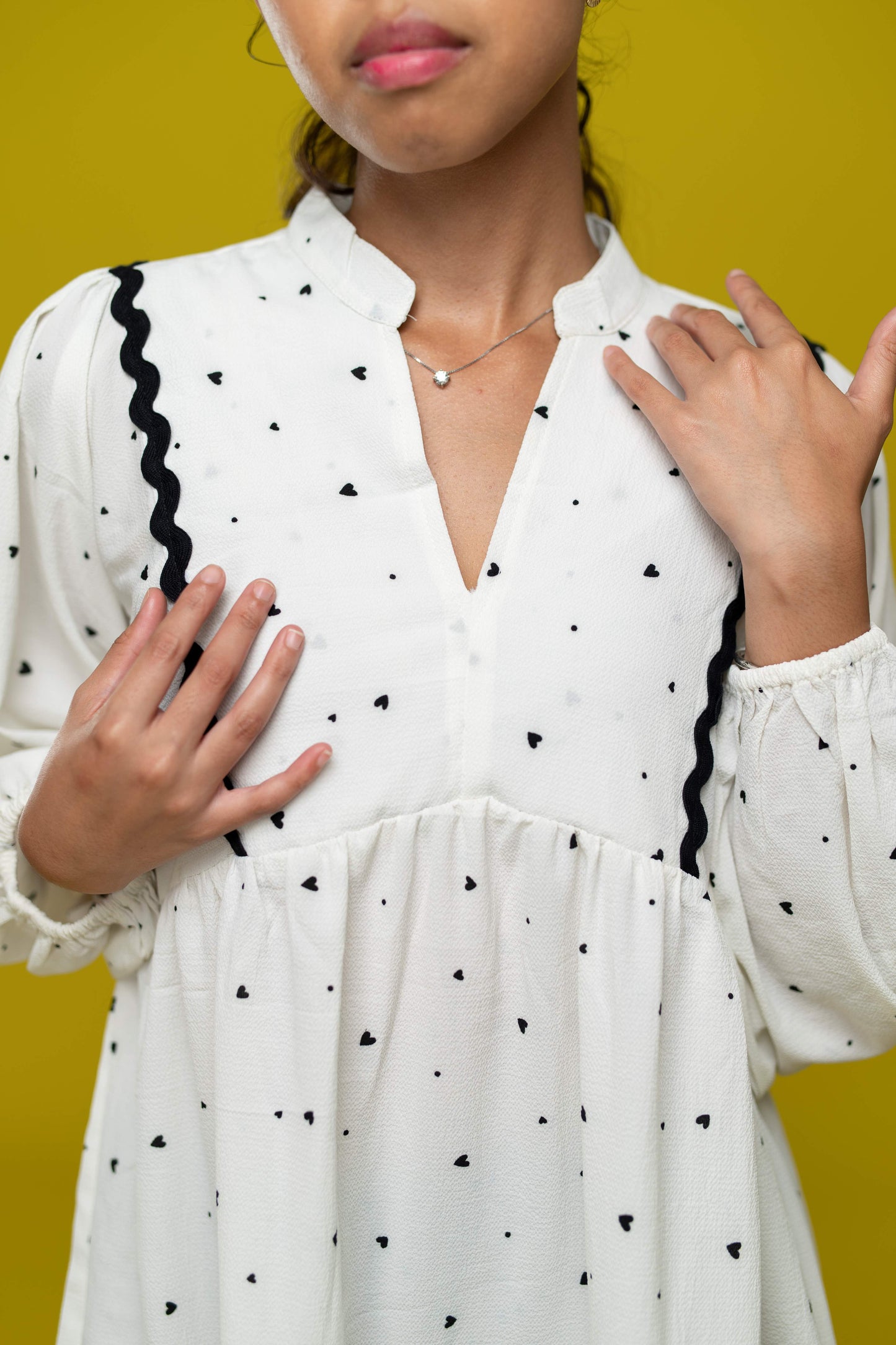 SB A-Line Puff Sleeve Dress