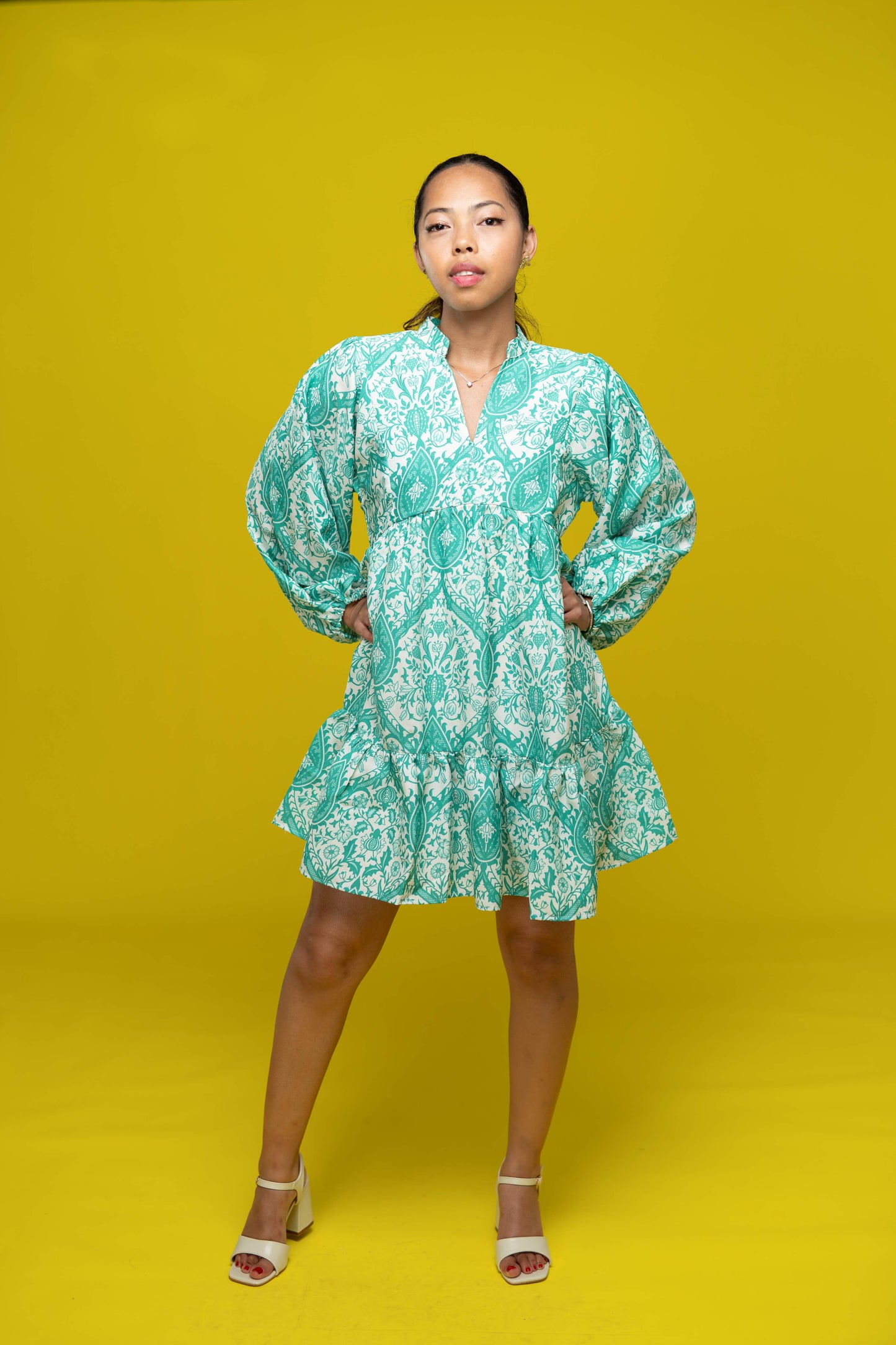 SB Women Fit & Flare Mini Dress