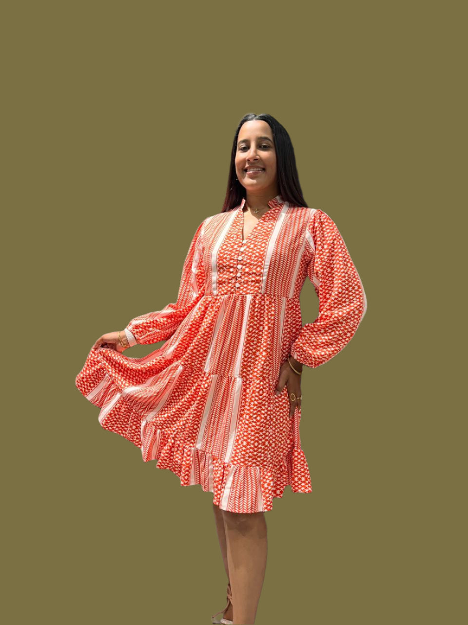 SB-Women Printed Dress