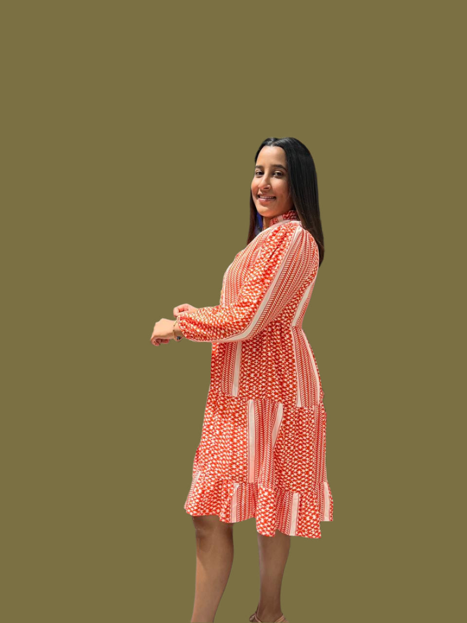 SB-Women Printed Dress