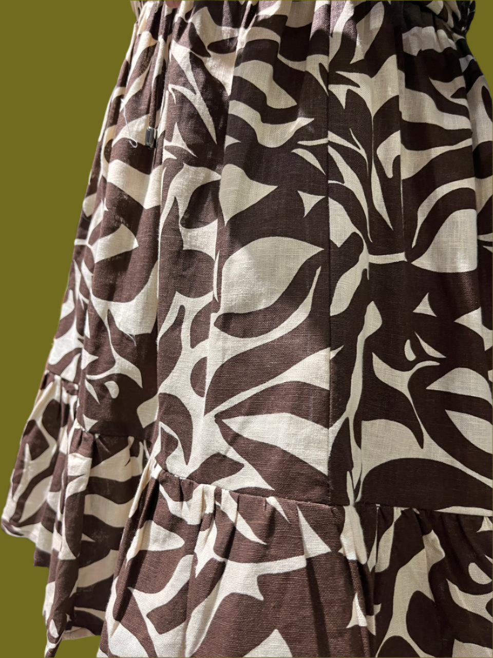 SB Animal Print A-Line dress