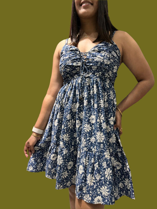 SB Floral Print A-Line dress